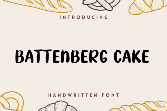 Batternbern Cake: A Playful, Hand-Drawn Script Font for Warm Brand Identities