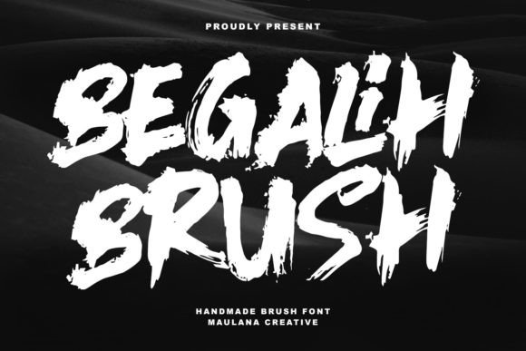 Begalih Brush: A Handmade Script Font That Feels Like Ink on Paper