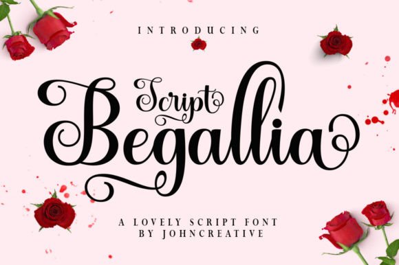 Begallia Script: A Handwritten Font That Earns Its Place in Real Campaigns