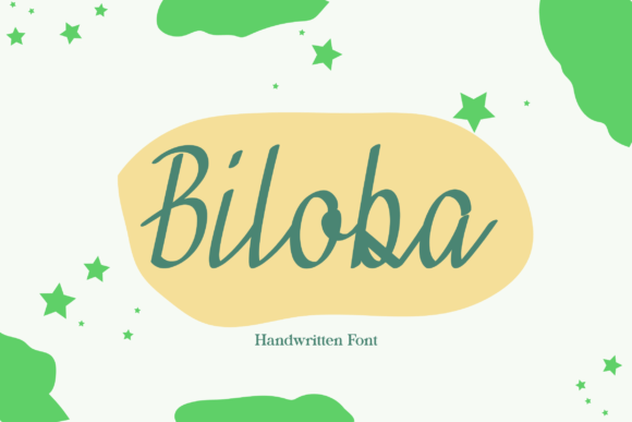 Biloba: A Handwritten Font That Feels Like a Signature