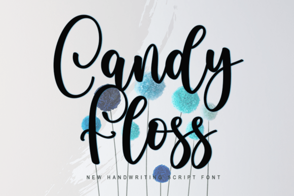 Candy Floss: A Playful Handwritten Font for Digital Celebrations