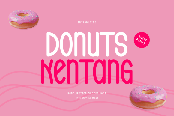 Donuts Kentang: A Friendly Handwritten Font for Scroll-Stopping Campaigns
