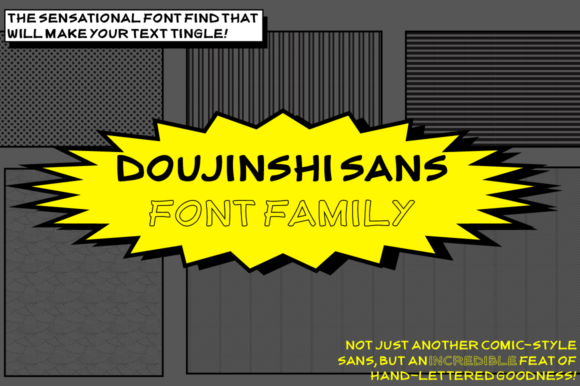 Doujinshi Sans: A Handwritten Font That Feels Human Online