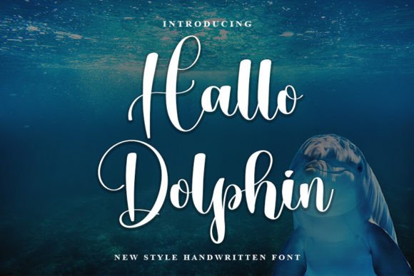 Hallo Dolphin: A Modern Handwritten Font for Scroll-Stopping Campaigns