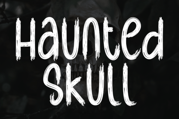 Haunted Skull: A Friendly Handwritten Display Font for Warm, Playful Branding