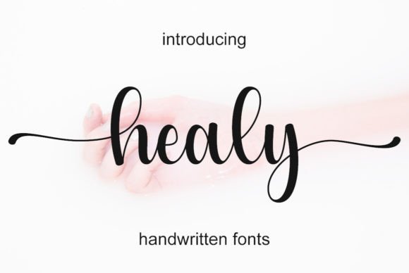 Healy: A Handwritten Font That Elevates Digital Branding