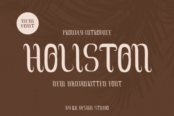 Holiston: A Thoughtful Script Font for Editorial Calm