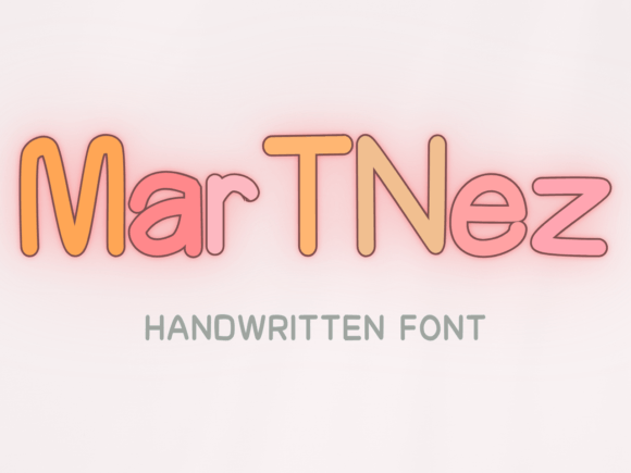 Martnez Handwritten Font for Crafters & Sellers