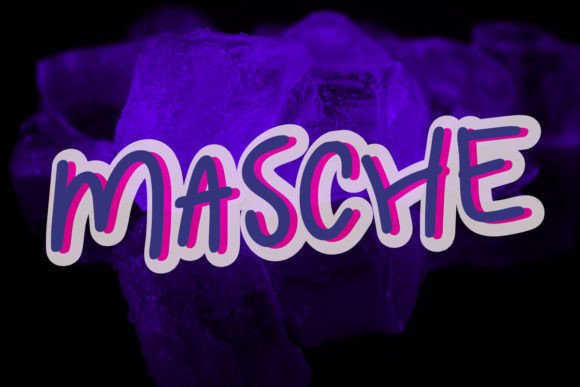 Masche: A Playful Handwritten Font That Delivers Charm