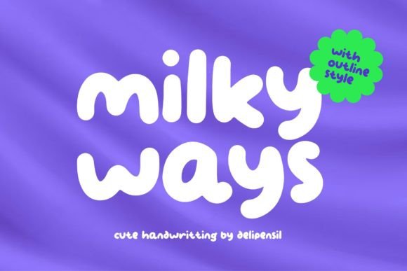 Milky Ways: A Mindful Serif Typeface for Editorial Design