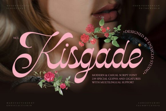 Ncl Kisgade: A Modern Script Font That Elevates Your Brand