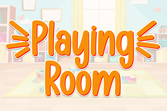 Playing Room: A Handwritten Font That Feels Like Home