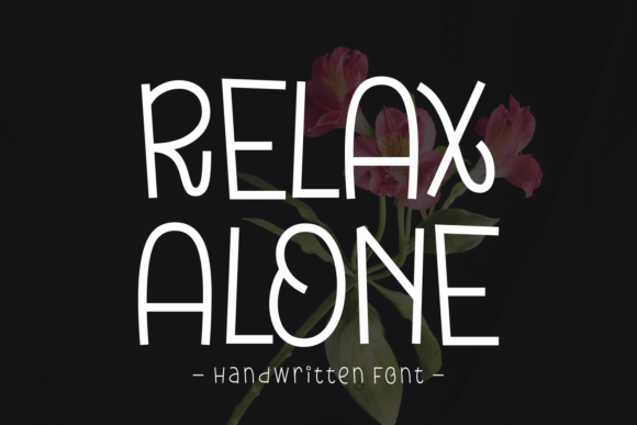Relax Alone: A Playful Handwritten Font That Elevates Your Brand