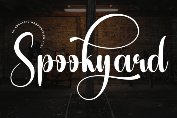 Spookyard: A Friendly Handwritten Typeface for Digital Branding