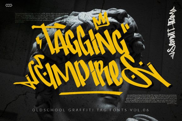 Tagging Empires: A Script Font That Earns Its Place in Campaigns