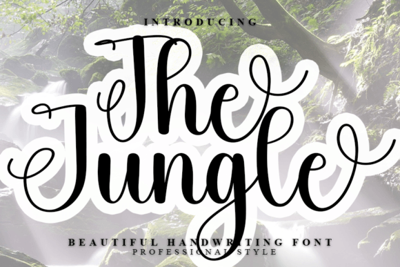 The Jungle: A Handwritten Font with Editorial Warmth