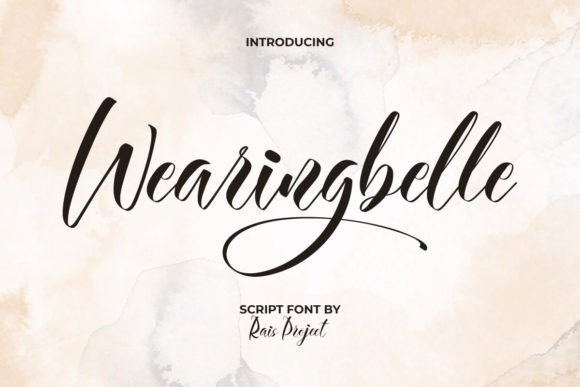 Wearingbelle: A Script Font That Makes Your Campaigns Instantly Legible and Lovable